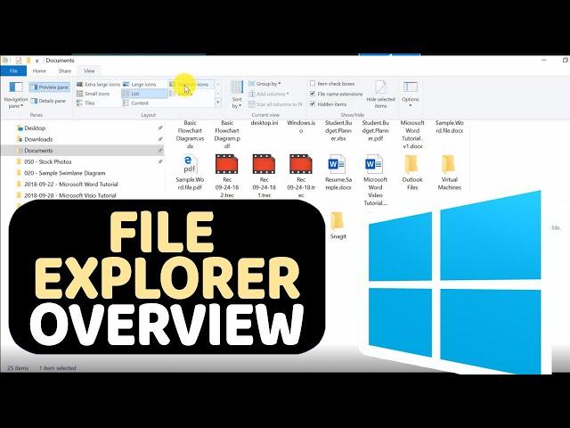 Windows 10 File Explorer Features Overview