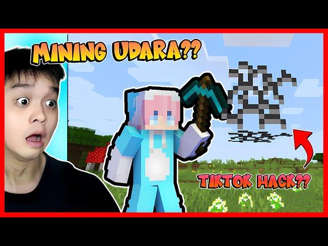 ITEM VIRAL TERBARU !! MINING UDARA DENGAN PICKAXE ?? Feat @sapipurba MINECRAFT