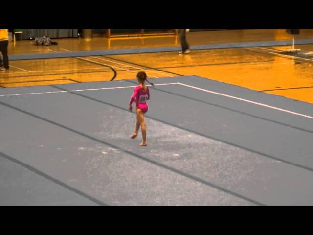 Gibson Amelie Grace - FX - 2016 HK Inter-Primary Schools Gymnastics Competition