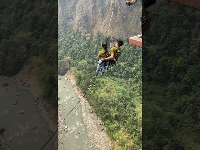 Rishikesh bunjee jumping #uttarakhand#ganga#rishikesh #advanture#reelitfeelit#uttarakhandtourism