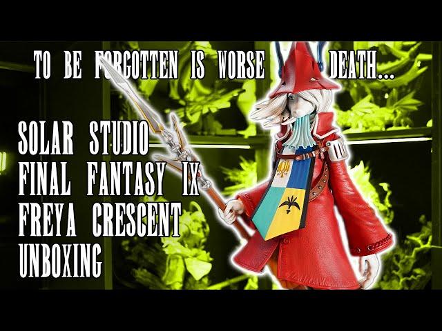 Freya Crescent from Final Fantasy IX (9) Statue by Solar Studio | Unboxing