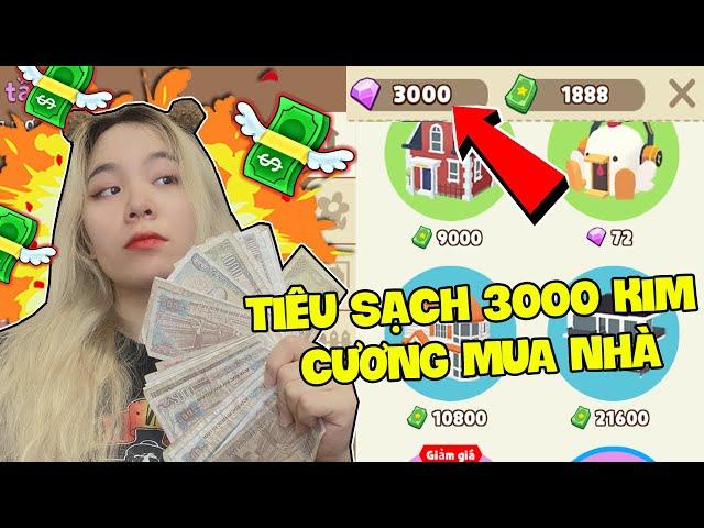 Sammy Tiêu Sạch 3000 Kim Cương Xây Nhà Trong Play Together