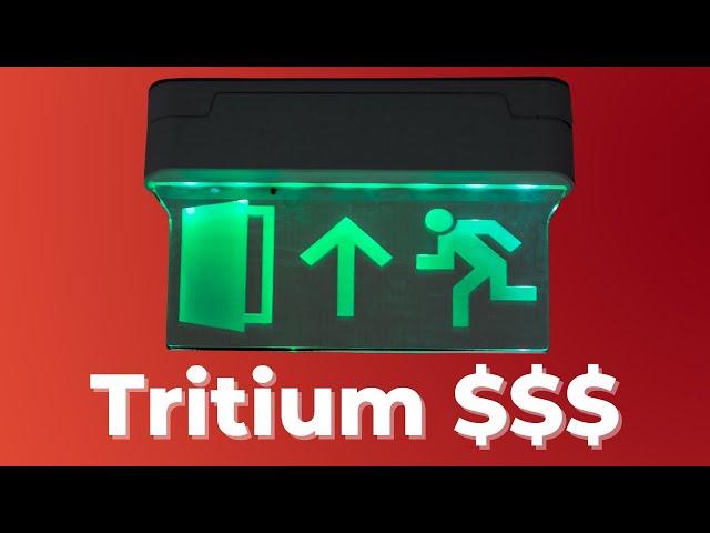 Tritium Costs $30k/Gram