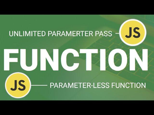 Passing Unlimited Parameters into JavaScript Function [Parameter-less Function]