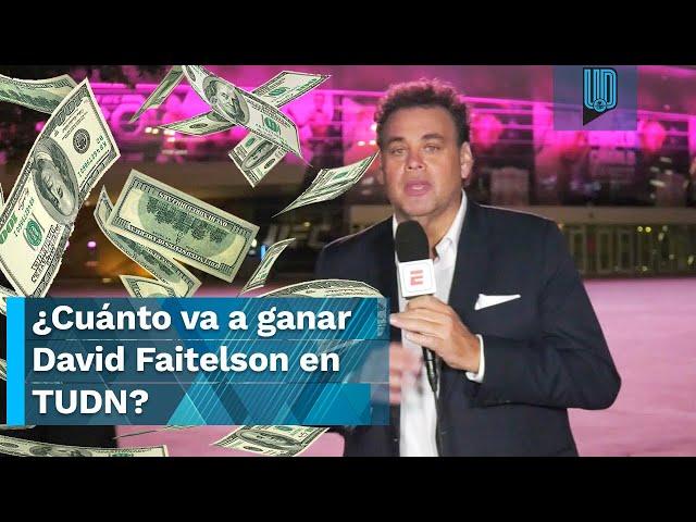  David Faitelson: La millonaria cifra de dinero que le va a pagar Televisa