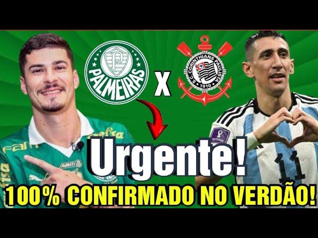 DERBY VAI PEGA FOGO! DI MARIA NO PALMEIRAS! NOTÍCIAS DO PALMEIRAS ÚLTIMAS NOTÍCIAS DO PALMEIRAS