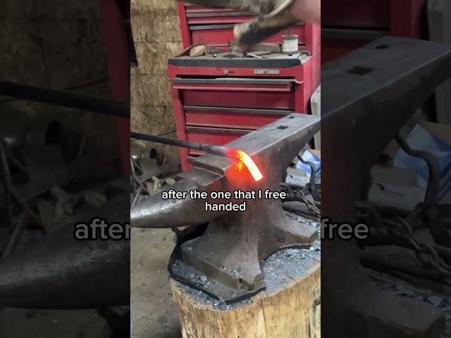 Getting jiggy in the #blacksmith shop #tools #story #satisfying #making #dewallsforge