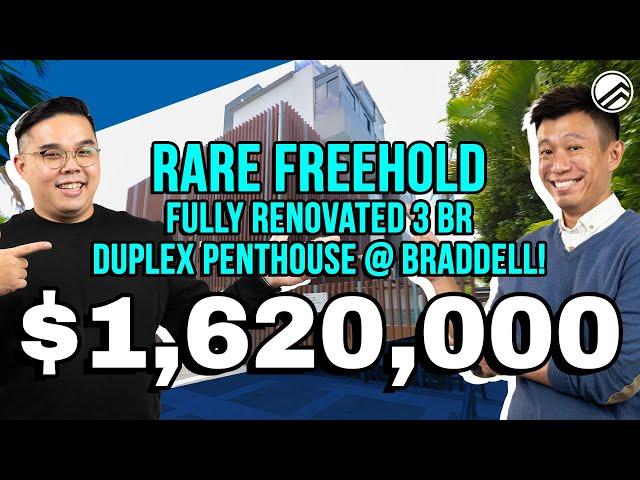 Daisy Suites - Freehold 3-Bedroom Duplex Penthouse with 1,033sqft  | $1,620,000 |  Seng Huat &Lyndon