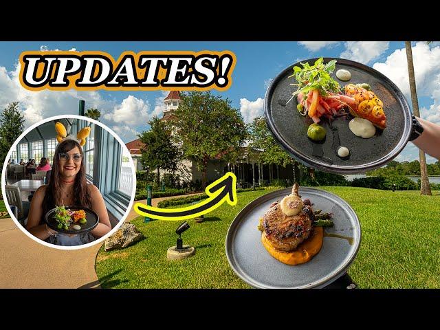 Narcoossee's MENU UPDATE  Disney World Grand Floridian food review 2024