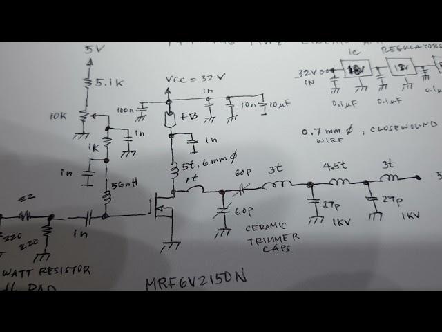 144-146 Mhz LDMOS Amplifier Schematics