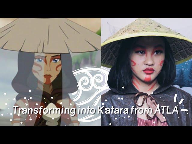 Transforming into Katara as the Painted Lady | Avatar the Last Airbender