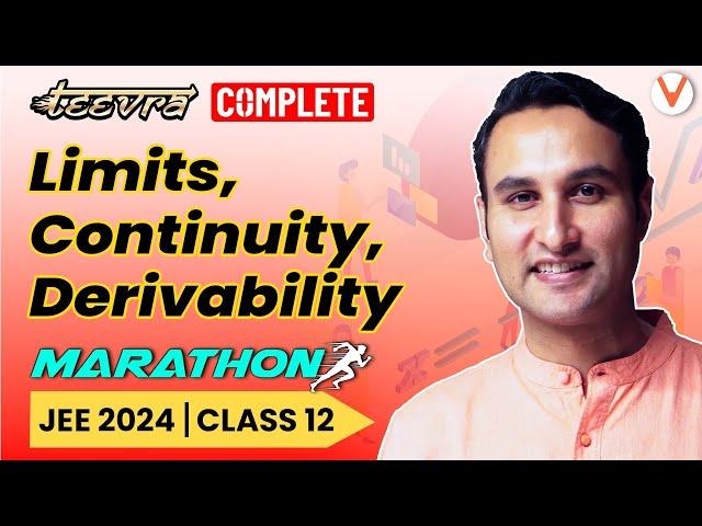 JEE Main 2024 | Teevra Series | Limits, Continuity & Derivability | Mega Marathon | Pulkit Jain Sir