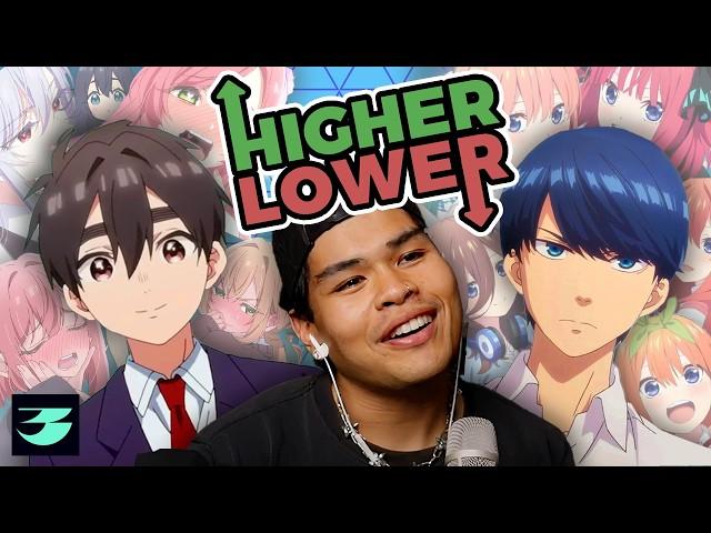 Anime Expert vs. Hater - Higher or Lower: Anime Harem Sizes