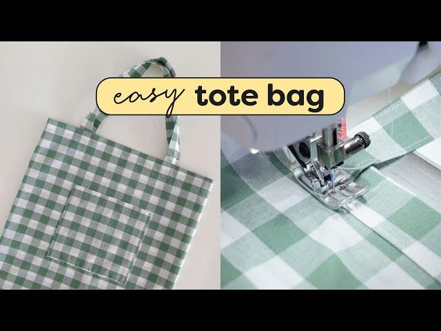 How to Sew a Tote Bag - DIY Simplest and Fastest Method To Sell