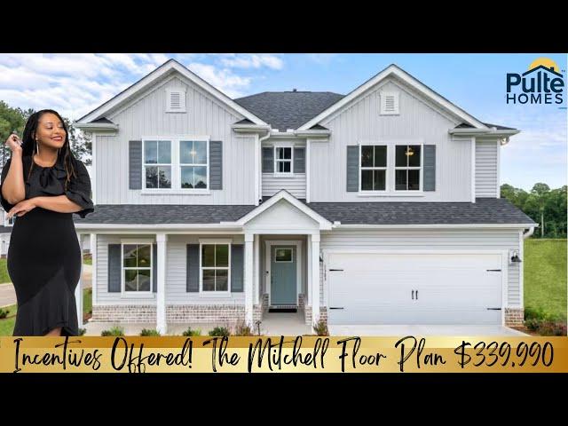 New Homes in Spartanburg, SC |Pulte Homes| Mitchell Floorplan| New Community