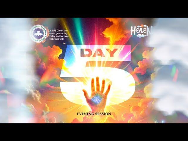 2024 RCCG 72ND ANNUAL CONVENTION || HEAVEN || HOLYGHOST SERVICE || EVENING SESSION || DAY 5