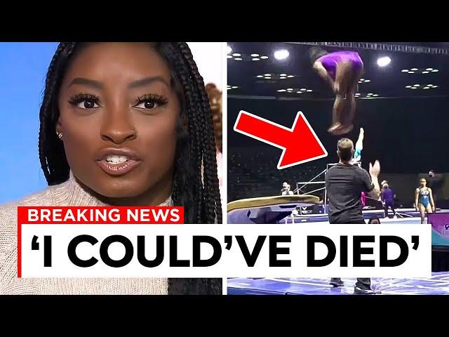 Simone Biles And Other Gymnasts That Were SAVED By Their Spotters!