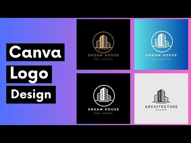 How To Create a logo with Canva | Canva Logo Design