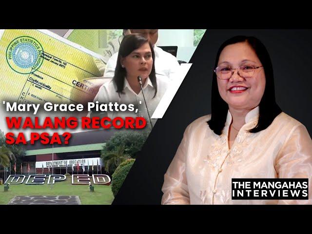 'Mary Grace Piattos,' walang record sa PSA? | The Mangahas Interviews