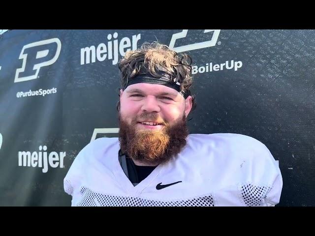 Ben Farrell ahead of Nebraska Football game.