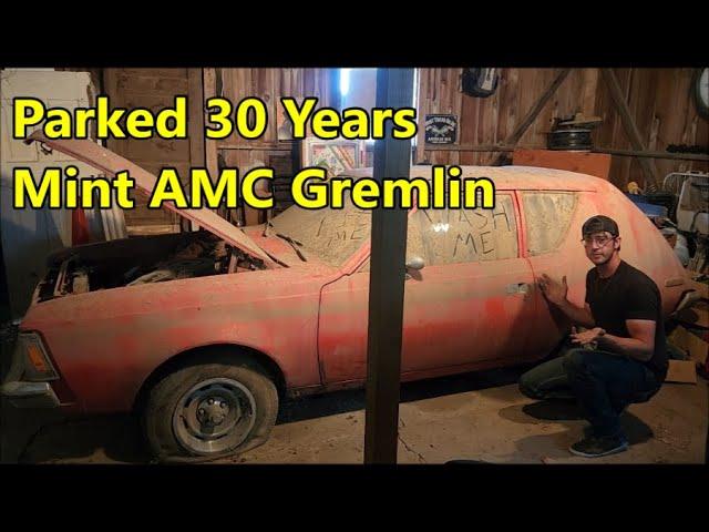 Will it Run & SELL? 73 AMC Gremlin - 30 years in a Barn!