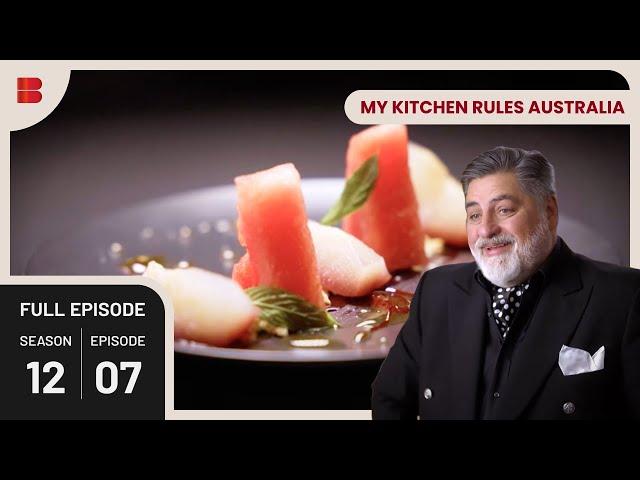 Sweet Heat Dessert! - My Kitchen Rules Australia - S12 EP07 - Cooking Show