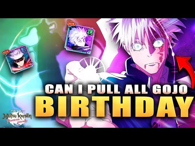 HAPPY BIRTHDAY SATORU GOJO & GAME TROLLING ME HARD! (Jujutsu Kaisen Phantom Parade)