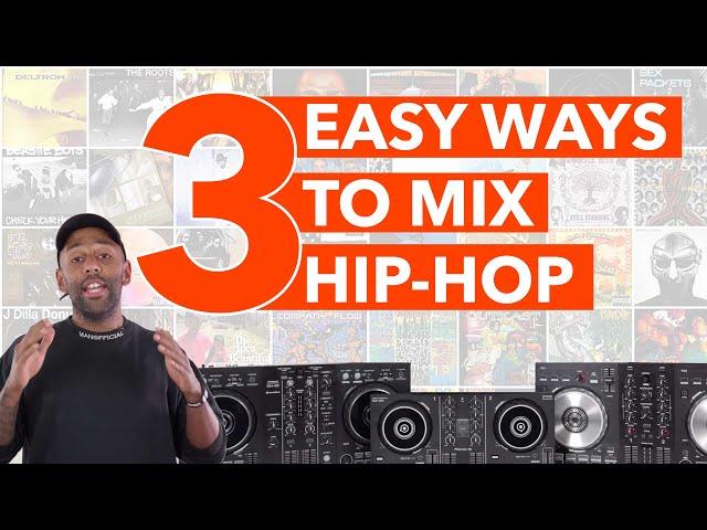 3 Easy Hip Hop Mixing Techniques - Beginner DJ Tutorial
