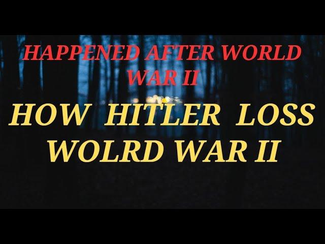 Real Reason Hitler Lost World War 2