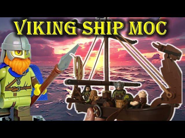 Building A Custom Lego Viking Ship!