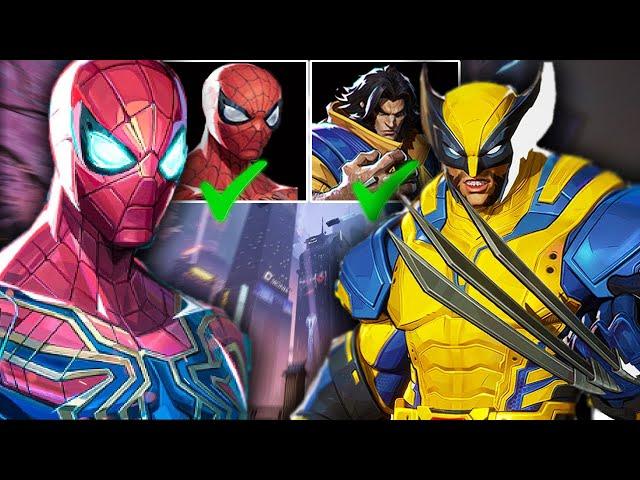 Rank 1 Wolverine Vs Rank 1 Spider-Man [Season 0 Tournament]