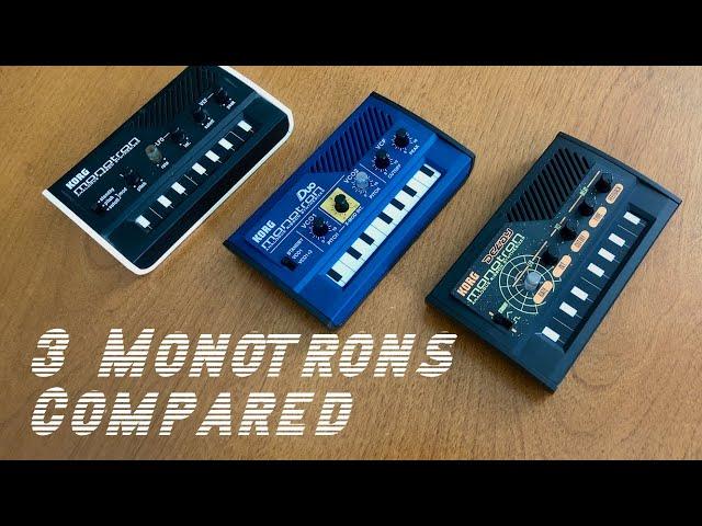 Comparing All 3 Monotrons: Original vs Duo vs Delay