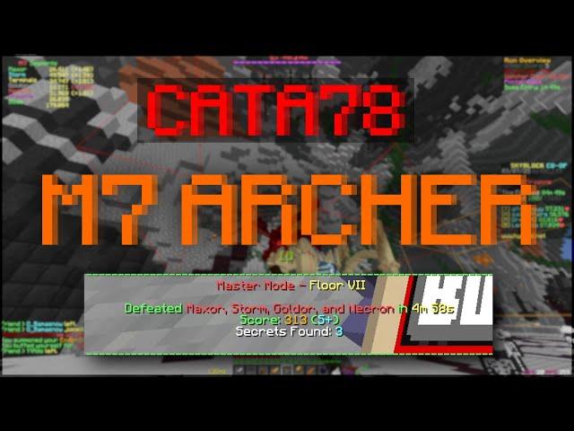 (4:58) M7 Archer POVs | Hypixel Skyblock M7