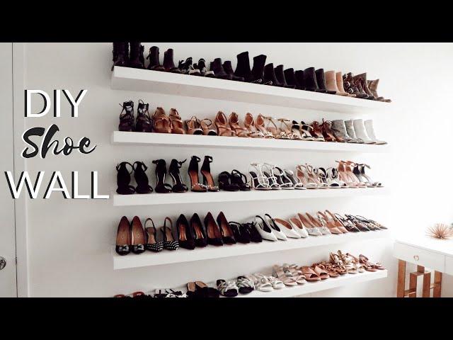 DIY SHOE STORAGE IDEA | IKEA Hack | IKEA Lack