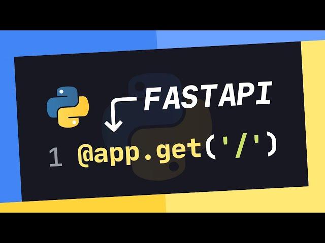 How To Create Your Very First API With FastAPI In Python Tutorial 2023