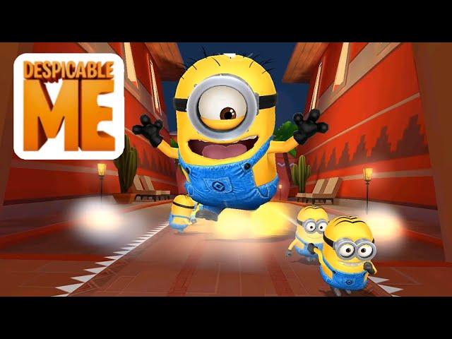 Despicable me Minion rush Carl minion costume Visit SECRET AREA gameplay android ios