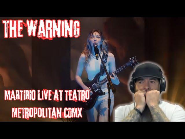 The Warning - MARTIRIO Live at Teatro Metropolitan CDMX MUSIC VIDEO REACTION!