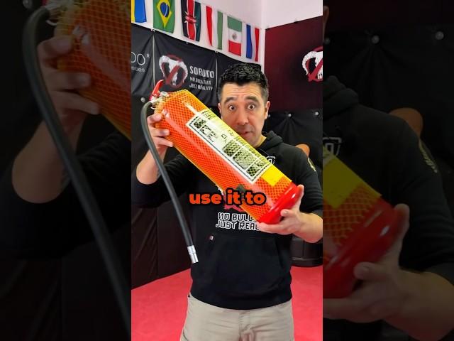 The Right Way to Use a Fire Extinguisher for Self-Defense