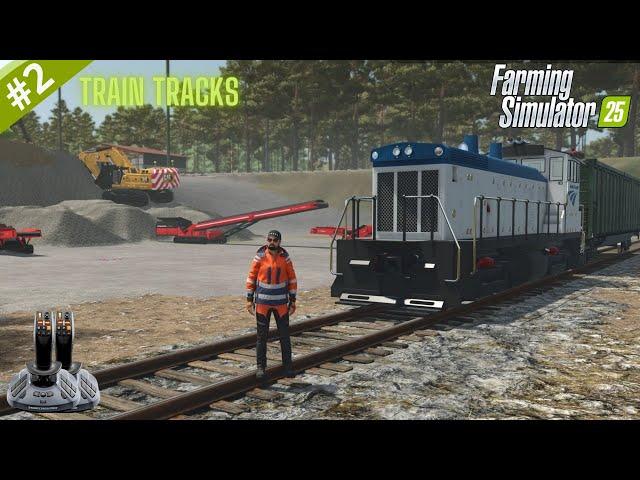 FS25 Train Tracks EXPLAINED! Build Like a Pro in Farming Simulator 25!