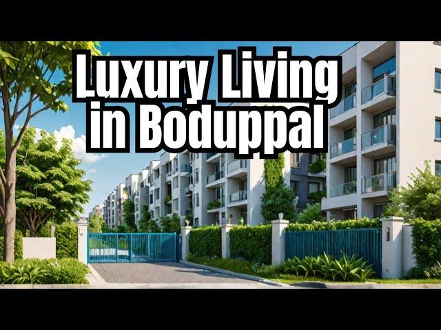 Gated Community 3 & 2 BHK Flats For Sale in Boduppal,Hyderabad | Navya Trinity | Assethub Properties