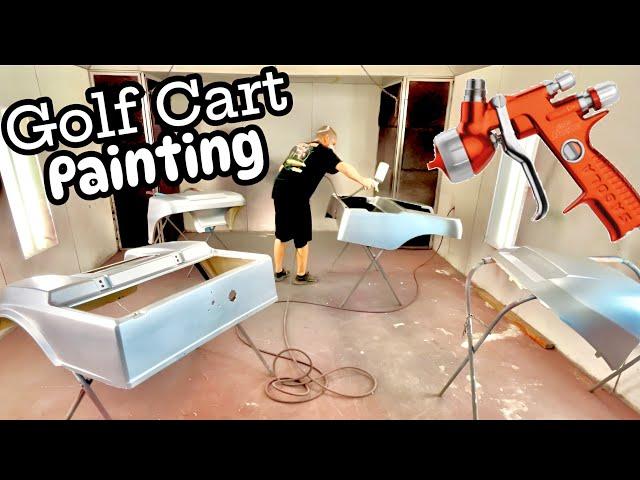  Talking PAINT YOUR GOLF CART  7 Bodies To Do!