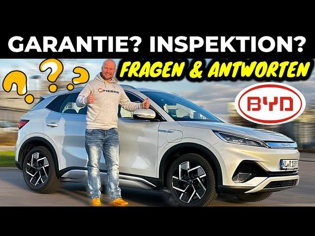 BYD in DEUTSCHLAND  - GARANTIE? INSPEKTION? OVER-THE-AIR UPDATES? - FRAGEN & ANTWORTEN | EFIEBER