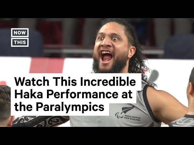 NZ Wheelchair Rugby Team Performs Haka at Tokyo Paralympics