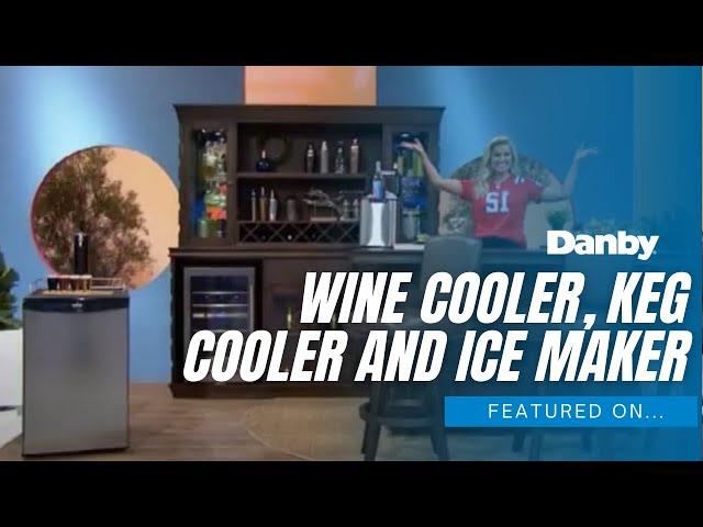 The Price is Right - Danby Wine Cooler - Single Tap Keg Cooler - Portable Ice Maker