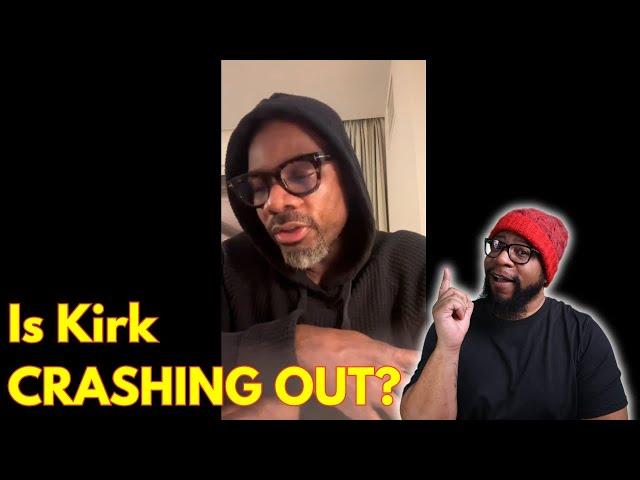 KIRK FRANKLIN LOSES HIS COOL in Hotel Room RANT!