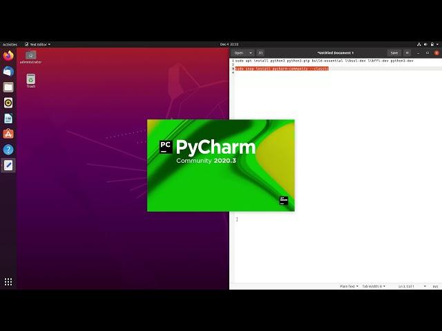 How to install PyCharm on Ubuntu 20.04