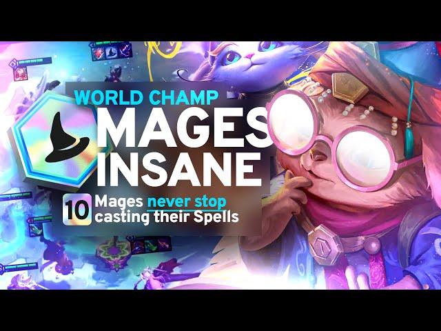 I Tried New Patch 10 Mages for the First Time! | Rank 1 TFT Best Comps