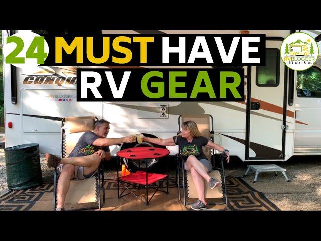 Essential Gear & Accessories for RV Beginners - We Didn't Back In to Our Campsite - Do You Know Why?