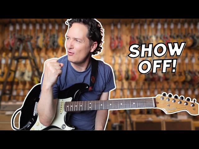 5 easy riffs to show off your skills in the guitar store