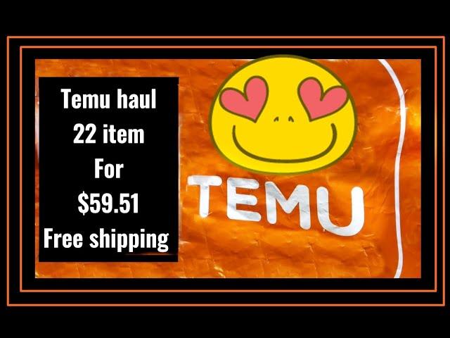 TEMU HAUL CRAFT SUPPLIES 22 ITEMS FOR $59.51 FREE SHIPPING